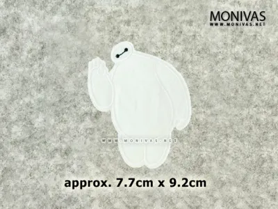 Big Hero 6 Baymax Embroidery Iron On Patch DIY Decorations