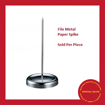 Spike File Paper Spike Metal File Receipt / Receipt Holder | Lazada PH