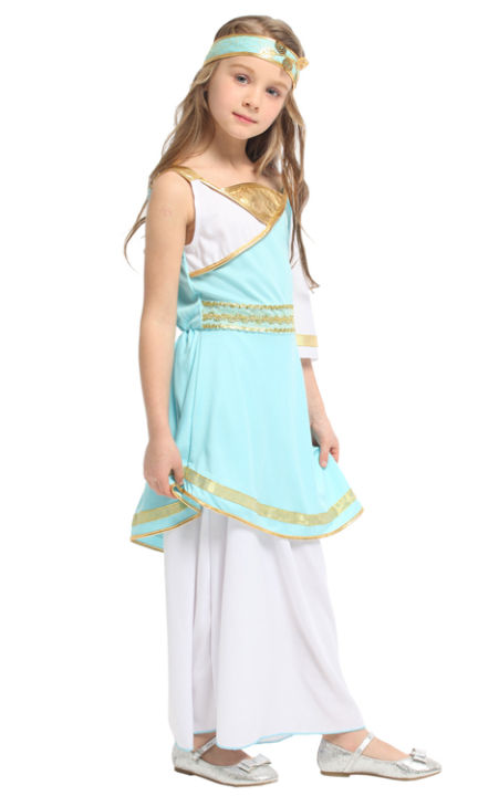 United Nations Greece Girl Greek Athenian Costume for Kids UN