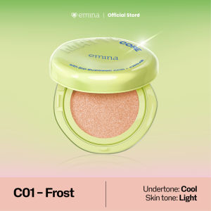 Rumah Cantik Emina Matte Core 3in1 Skincare Cushion SPF 50 PA++++ 13 G | Flawless Lightweight Make Up Foundation Glowing Skin Transferproof Full High Coverage Bedak Waterproof Sweatproof Dewy Moisturizer Hydrating Barrier Non-Comedogenic BB Cream Skin