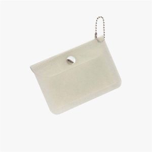 XUNXUAN Transparent Portable Card Storage Bag Photo Organizer Key ring Bag Pendant Coin purse Photo Card Holder Small Wallet Keychain