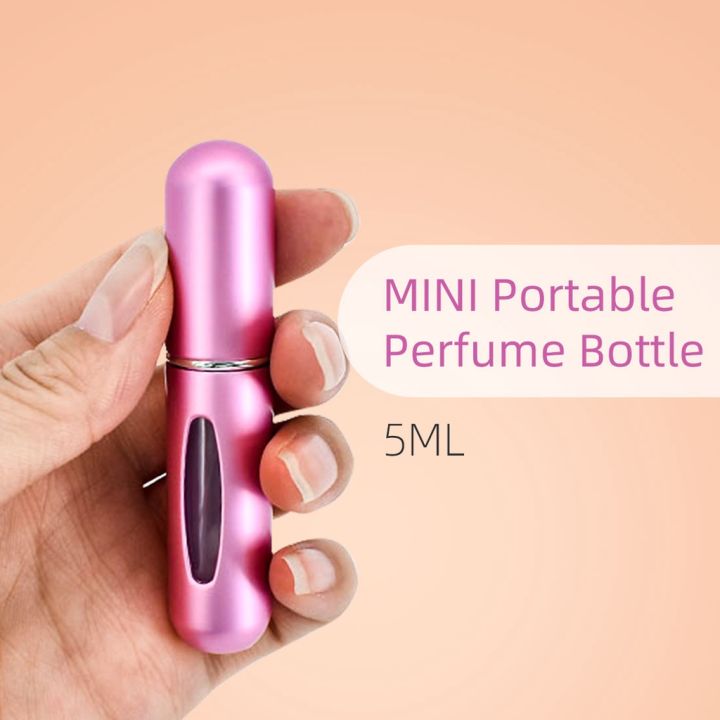 MINISO Botol Parfum Mini 5ML Travel Aluminium Botol Spray