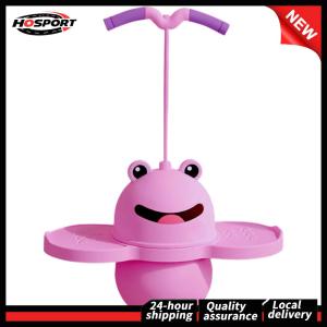 ลูกบอลกระโดดสีสันสดใสรูปกบ - ลูกบอลโปโกปลอดภัยพร้อมด้ามจับสำหรับเด็กและผู้ใหญ่