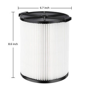 Standard Wet/Dry Vac HEPA Filter Replacement Washable for Ridgid VF4000 Vac 5-20 Gallons Vacuum