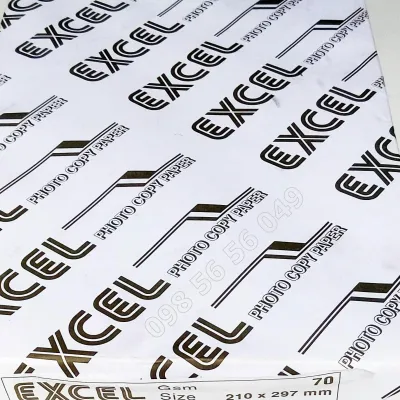 [HCM]Giấy a4 excel 80 gsm dùng trong các văn phòng làm việc sử dụng cho máy laser máy photocopy sử dụng để in hoặc photo đóng thành cuốn hoặc dùng làm phiếu thu chi