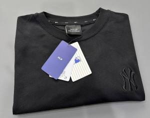 Embroidered Logo Crop T-Shirt by MLB - Kaos Crop Wanita