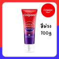 ยาสีฟัน คอลเกต สีม่วง อ๊อพติค ไวท์ เพอร์เพิล 100 กรัม Colgate Optic White Purple 100g ปรับโทนสีเหลืองบนผิวฟัน ฟันขาวขึ้น. 