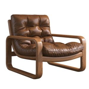 UrbanSpace SG- Nordic Sofa Chair Single Sofa Chair Leisure Lounge Chair Small-sized Lazy Sofa Light Luxury