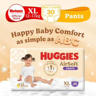 Huggies Airsoft Pants XL 30S - Packaging may vary
