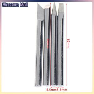 [Blossom] 4Pcs Set Soldering Iron Tip 30w 40w 60w For External Heat Soldering Irons Copper Head Replaceable Welding Tips Soldering Tools