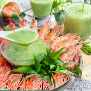 Green Chili Sauce for Seafood – Spicy Tangy Dip 120ML For Sinigang Party Daily Meals