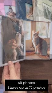 4R Linen Photo Album 72 Photos Photobook 4x6 Inch Photo