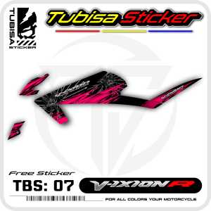 Sticker Striping Variasi Vixion R - Stiker Striping Variasi Moto Vixion R. TBS.07