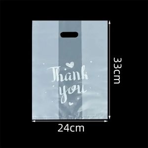 Cán Trong suốt Túi Quà Tặng 50 cái thiết lập tiệc cưới giáng sinh kẹo bánh Favor bao bì đa chức năng cầm tay Túi lưu trữ