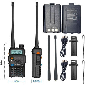 Wireless walkie-talkie for outdoor construction site - high power and long distance range