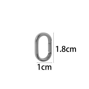 Luxury Titanium Key Ring Quickdraw Keychain Men Women Titanium for Car Key Rings Holder Lightweight EDC Carabiner Accessories