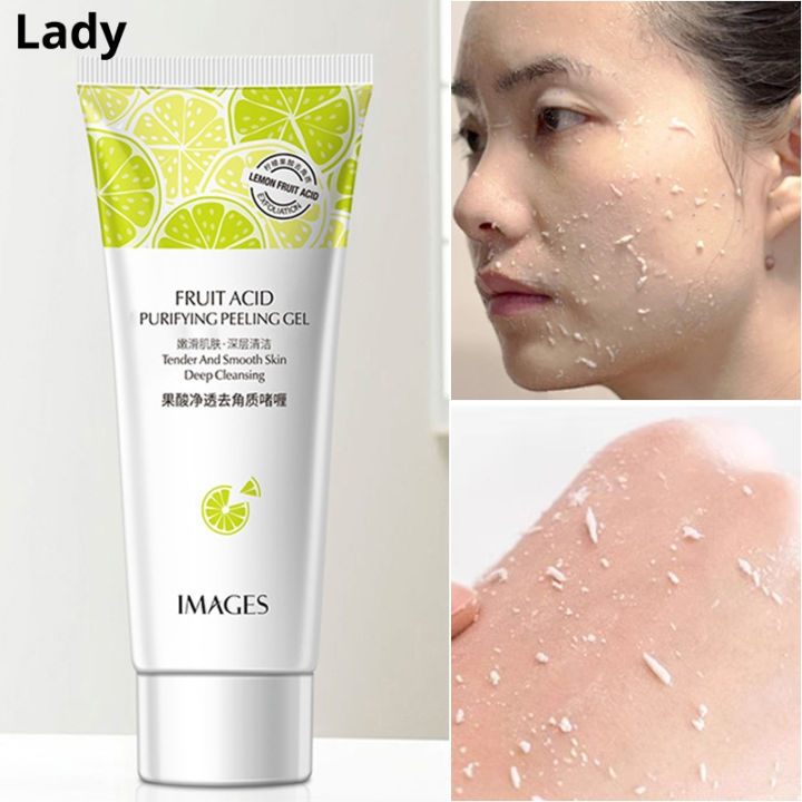 80g Fruit Acid Cleanser Exfoliating Skin Purifying Exfoliating Deep