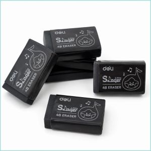 Colorlady - Gôm Tẩy Chì Đen 4B Deli Siêu Sạch Không Để Lại Vụn Cho Học Sinh Cục Tẩy Phác Thảo Mỹ Thuật Cao Cấp