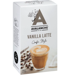 HỘP 10 GÓI CÀ PHÊ AVALANCHE Coffee Sticks Caramel Latte/Cappuccino/Flat White/Mochaccino 160g