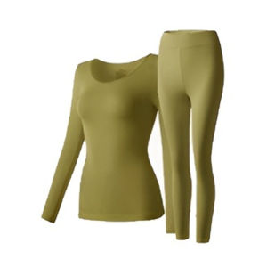 Seamless Women Inner Wear Hyaluronic Acid Ultra-thin Warmer Underclothes Thermal Underwear Winter Warm Clothes