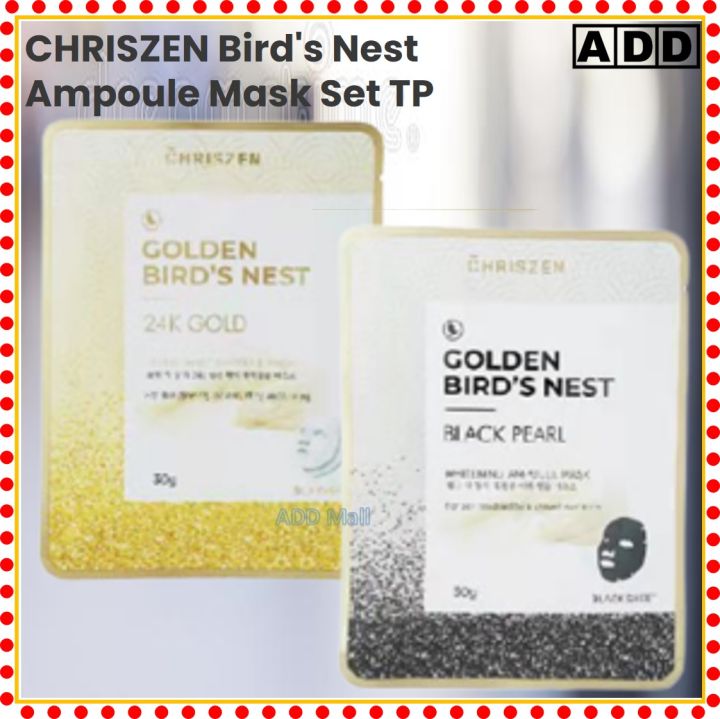 CHRISZEN Bird's Nest & 24K Gold Rejuvenate Ampoule Black Pearl