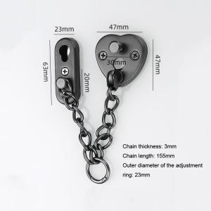 YAFEN Stainless Steel Door Inner Latch Buckle Anti-theft Door Chain Lock Home Door Bolts Sliding Fastener Security Tool Hardware