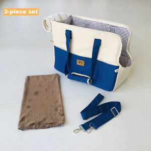 [Warrior2] Dog Car Seat Dog Booster Car Seat Cat Carrier Bag Cat Bed for Small Dogs CatsCar Seat with Pad and Straps for Dogs Cats