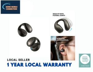 Soundcore C40i Flexible and Comfortable Clip-On Earbuds (Dark Gray)(1 Year Local Warranty)