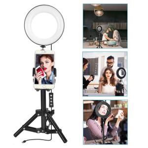 Zomei 6 Inch LED Ring Light Kit for Make Up & Live Streaming