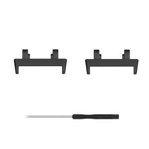 GEEKTHINK 22mm 2PCS Metal Strap Adapter with Tool For Amazfit /T-Rex Pro/T-Rex 2 Ultra /T-Rex 3 Watch Band Connector Tool Rod Screwdrivers for Amazfit trex/trex Pro/trex2/trex3