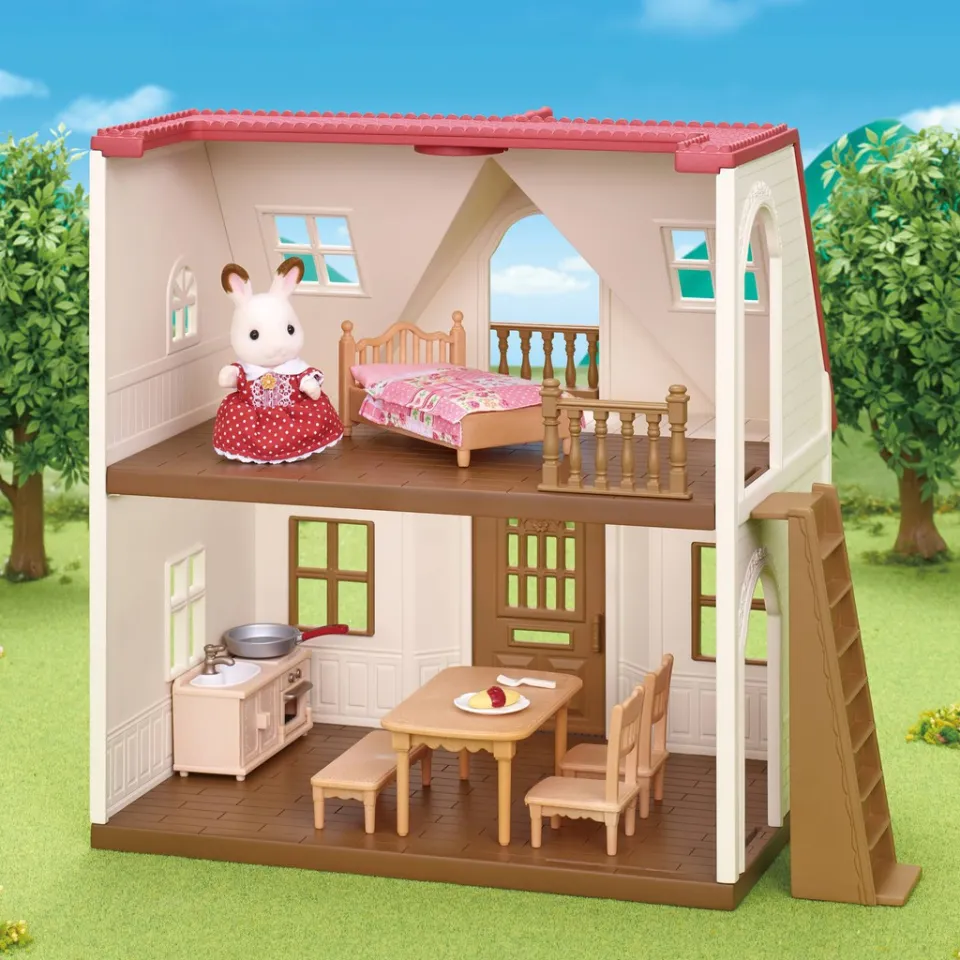 Sylvanian Family Toys House Sylvanian Families Red Roof Cosy
