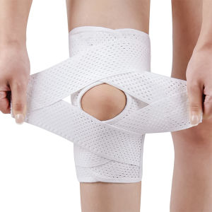 Breathable Compression Knee Brace Support for Knee Pain Arthritis Relief Injury Recovery Sports Knee Pad with Side Stabilizers