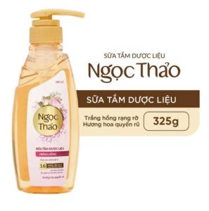 Sữa tắm dược liệu Ngọc Thảo trắng hồng SD009 Việt Nam