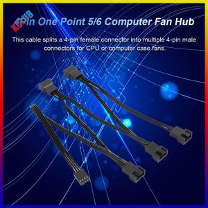 【NEW】 Efficient Extension Cable for Computer CPU PWM Fan Female to Male for Reliable Cooling Performance
