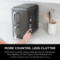 Ninja DoubleStack XL 9.5L Air Fryer / Dual Basket to cook up to 4 Foods at one time - SL400/SL451. 