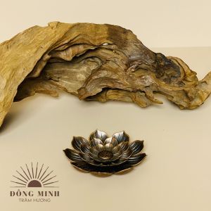 Đế Sen Cắm Nhang Không Tăm Để Nhang Nụ Nhang Vòng Nhang Vân Mây Trầm Hương