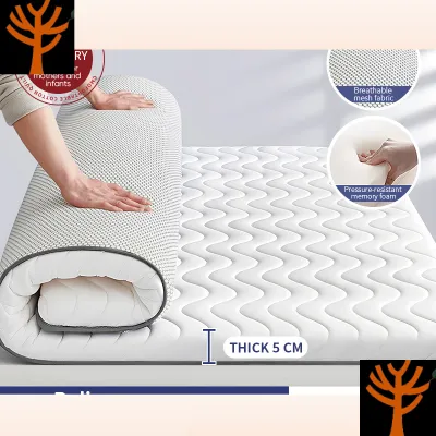 Tatami Foldable Mattress Thick Mattress Topper Single/Super Single/Queen/King