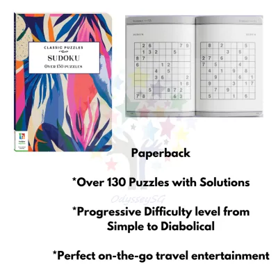 Classic Puzzles - Sudoku - Over 130 Puzzles - 2 volumes
