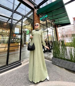 Zahira1808 Diandra Basic Dress: Baju Syari Trendi & Murah