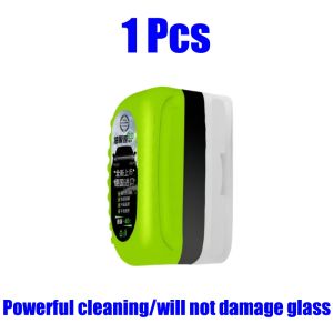 Car Glass Oil Film Removal Brush Multifunctional Efficient Strong Oil Film Removal Reusable Rain Fog Cleaning Windshield Green