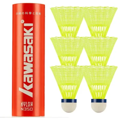 Kawasaki Shuttlecock Nylon KING N350 Durable Plastic Shuttlecock