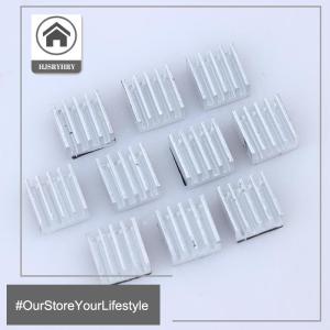 🎄【Special price】HITN 10ชิ้นแผงระบายความร้อนไดรเวอร์ A4988แผงระบายความร้อนอลูมิเนียมฮีทซิงค์ระบายความร้อนหม้อน้ำ3D ชิ้นส่วนเครื่องพิมพ์ A4988ฮีทซิงค์เฉพาะ