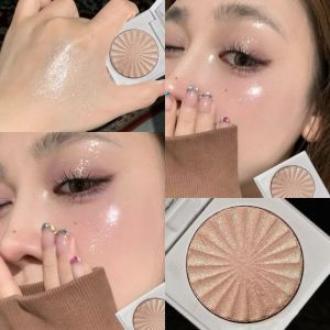 NAELIN Lâu trôi Bảng phấn tạo khối Chống thấm nước Có gương Bút đánh dấu cương Thời trang Nhiều sắc thái Phấn tạo khối làm sáng da Phụ nữ