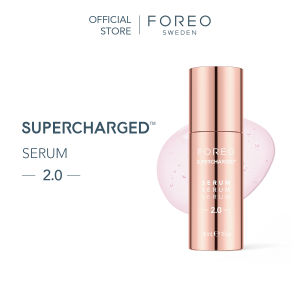 FOREO SUPERCHARGED Serum 2.0 - Microcurrent Conductive Gel | Hyaluronic Acid & Squalane | Rejuvenating & Hydration | All Skin Types