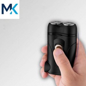 Máy Cạo Râu Mini KMZ FS188: Sạc Pin Thông Minh Lưỡi Dao Kép Tự Sắc Tiện Lợi.