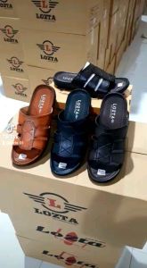 LORDSTORE - Sandal Kulit Pria Slop Selop Slip On Lozta Lk - 03 / Sandal Pria Dewasa