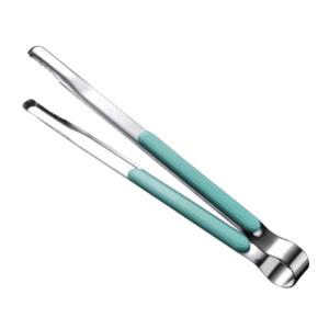 25cm Stainless Steel BBQ Grilling Tong Salad Bread Serving Tong Non-Stick Kitchen Barbecue Cooking Tong Kitchen Supplies