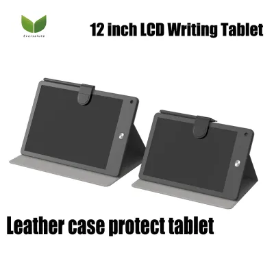 10/12 Inch LCD Writing Tablet with PU Protective Case | Reusable Doodle Board for Kids & Adults | 2 Editions:Standard / Luxury