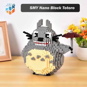 SMY Toystown My Neighbor Totoro Medium Mainan Bangunan Nano Block Bricks Mainan Edukasi Balok Susun Mainan Anak Mainan Tumpuk Balok Karakter Kartun Animasi 3D