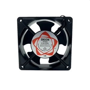 พัดลมระบายความร้อน มี.ตะแกรง พัดลมตู้RACK ตัวลมAC 12Cm 220-240V ไม่มีปลั๊ก